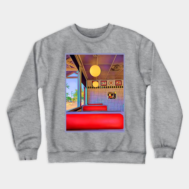 Lunch at the Diner Crewneck Sweatshirt by FIRENOMAD